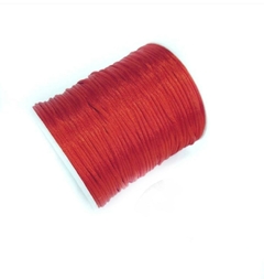 Fio de Seda da cor vermelho - 2 metros
