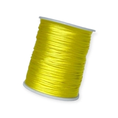 Fio de Seda da cor amarelo ouro - 2 metros