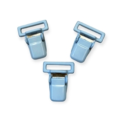 Prendedor de chupeta Azul bb - Unidade