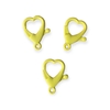 Fecho lagosta Amarelo BB 2,5 cm 2 Unidade