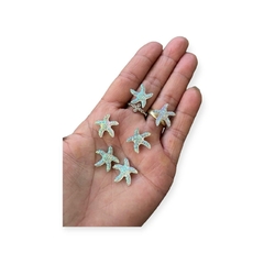 Aplique estrela furta cor 6 uni 1,5 cm
