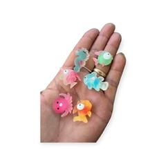 Aplique Peixinho 10 uni 2x2 cm