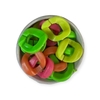 Elo pra corrente plástico cores neon 22mm 30 gramas