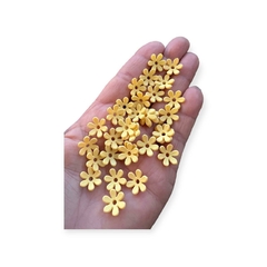 Florzinha Passantes 13mm amarelo 15grs