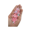 Paetê Micro Golfinho Rosa bb 10 gramas