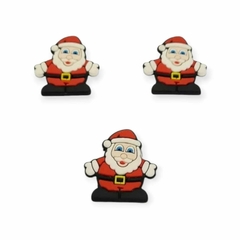Aplique Emborrachado Papai Noel 3x3,5 cm
