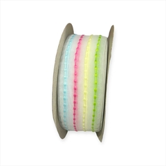 FITA ORGANZA LISTRAS PRINCESS CORES SUAVE ( 1 METRO)