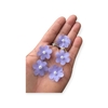 Florzinha Pérola Miolo Lilás 2,5 x 2,5 cm (unidade)