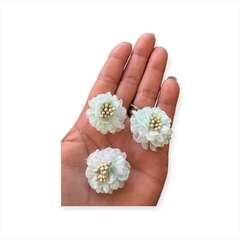 APLIQUE DE FLOR VOAL COM PISTILO 2 CM - comprar online