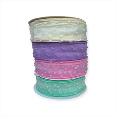 FITA IMPORTADA ORGANZA POMPOM na internet