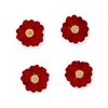 Florzinha de Crochê com Miolo 3cm uni - comprar online
