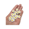 Florzinha de Crochê 1 cm 6 unidades - comprar online