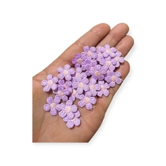 Florzinha de Crochê 1 cm 6 unidades - comprar online
