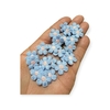 Florzinha de Crochê 1 cm 6 unidades - comprar online