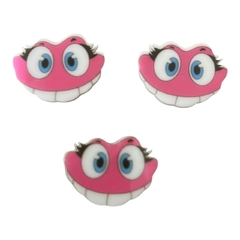 Aplique Acrílico Fini Dentadurinhas 3,5X2,CM - comprar online