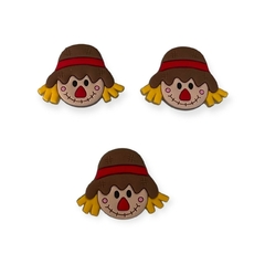 Aplique Emborrachado Espantalho 3,5x3,0 cm - comprar online