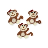 Aplique de Crochê Macaco 6x6cm