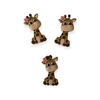 Aplique Emborrachado Girafa 3x1,5cm