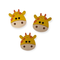 Aplique Emborrachado Girafa 3x3cm