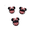 Aplique Emborrachado Minnie 3x3cm