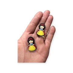 Aplique Emborrachado Princesa Branca de Neve 2x3cm