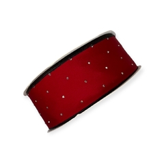 FITA IMPORTADA SEDA COM STRASS - METRO