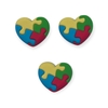 APLIQUE EMBORRACHADO ESCOLAR SIMBOLO AUTISMO 3X2,5CM
