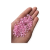 Miçanga Meia Perola Irisada rosa 5mm 15 gramas
