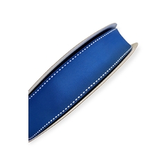 Fita Yama Pespontada Azul royal ( Metro )