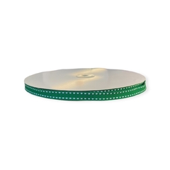Fita Yama Pespontada Sanding 10mm Verde bandeira cor 123 ( metro)