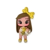 Aplique Biscuit menina com abelhinha 6X4CM