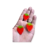Aplique Morango Acrílico 3x2.5 cm - comprar online