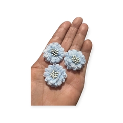 APLIQUE DE FLOR VOAL COM PISTILO 2 CM - comprar online