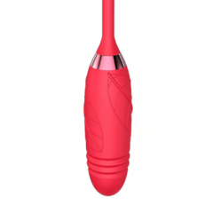 Vibrador Ponto G e Clitóris Sophie com Sucção, Vibração, Vai e Vem e Pulsação 10 modos de vibração - SEXIT