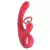 Vibrador Ponto G e Clitóris Luxo Sandra com Lingua, Vibração e Sucção Vermelho S-Hande Sexy Import