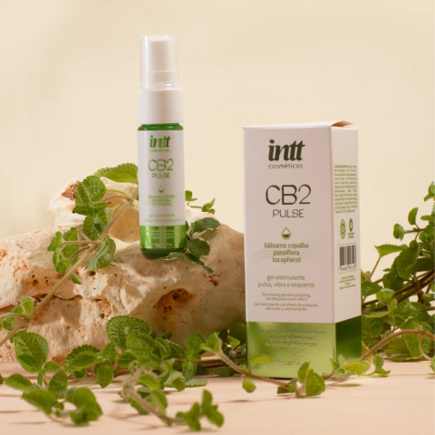 Excitante Unissex Pulse Efeito da Cannabis com Vibração Linha CB2 15g Intt - comprar online