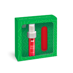 Kit Vibrador Bullet Recarregável + Calda Beijável Picante 11g Deborah Secco Intt - loja online