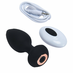 Plug Anal em Silicone com 10 modos de Vibração Controle Remoto sem fio You Vibe - comprar online