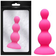 Plug Anal Escalonado em Silicone 7,5x2,7cm Sexy Import - SEXIT