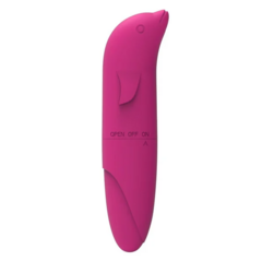 Vibrador de Ponto G Golfinho com Textura Lisa - loja online