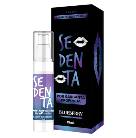 Dessensibilizante Oral Extra Forte Sedenta por Garganta Profunda Blueberry Pepper Blend 18ml