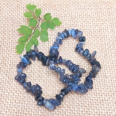 Pulseira de Cascalho de Iolita