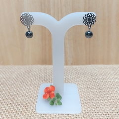 Brinco de Mandala e Hematita
