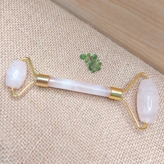 Roller Massageador Facial de Quartzo Rosa - loja online