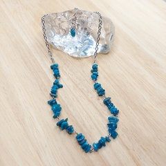 Choker de Cascalho de Apatita na internet