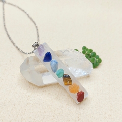 Colar de Selenita e 7 Chakras na internet