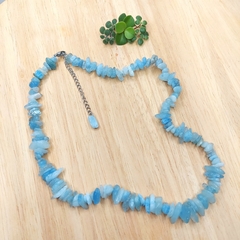 Choker de Água Marinha - comprar online