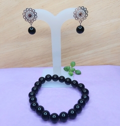 Conjunto de Obsidiana Negra - comprar online