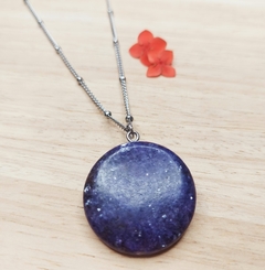 Colar de Mica Roxa - loja online
