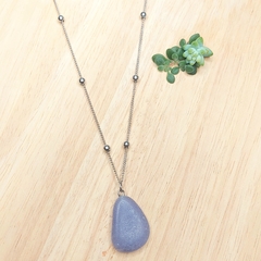 Colar de Quartzo Lavanda